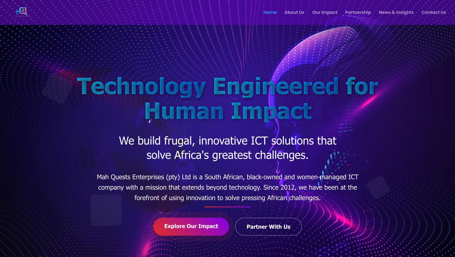 Mah Quests Enterprises | ICT & Innovation